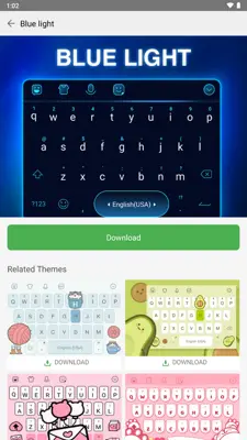 Emoji Keyboard Lite android App screenshot 3